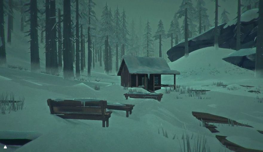 The long dark места